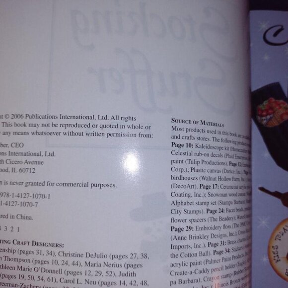 Set of 4 Christmas Crafting Books - Picture 8 of 13